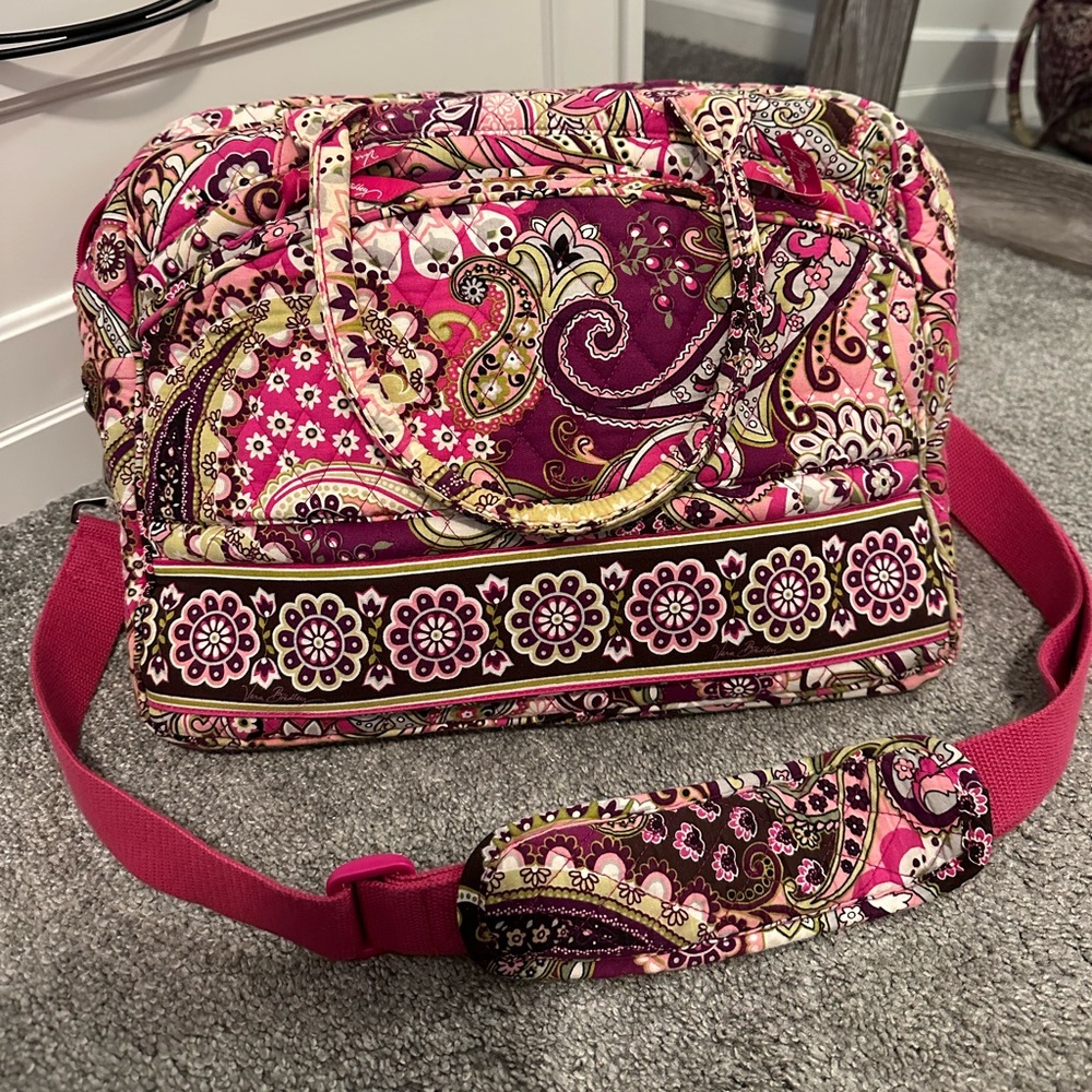 Vera Bradley weekender travel bag